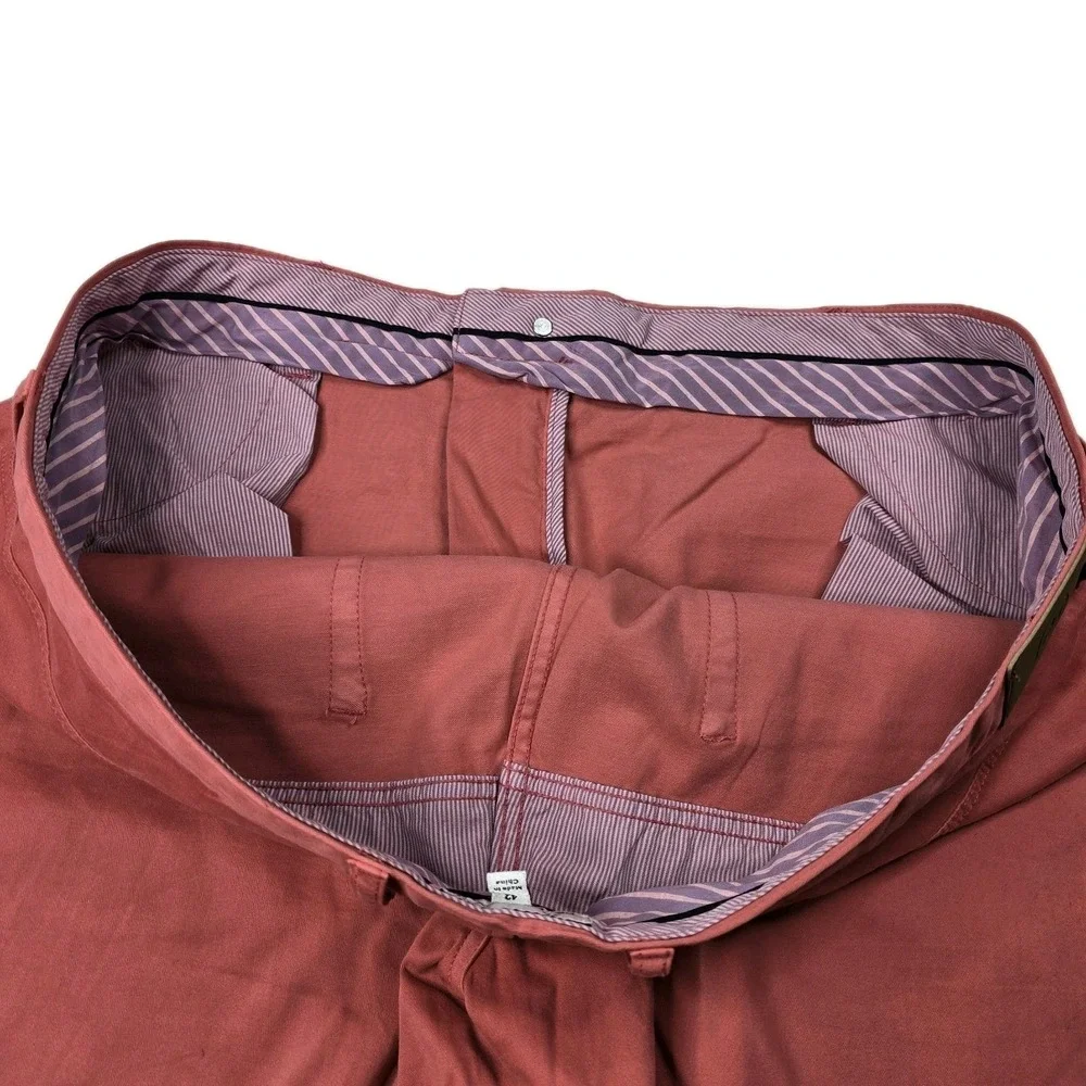 Peter Millar Crown Sport EB66‎ Pants Mens 42x33 Red Golf Performance Polyester